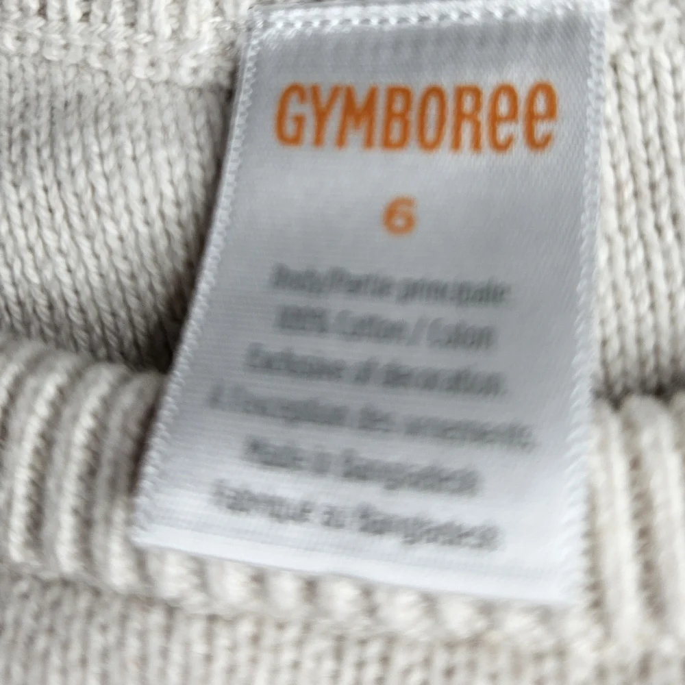 Gymboree Girls Pumpkin Fall Theme Sweater Dress Size 6 Fall 2024